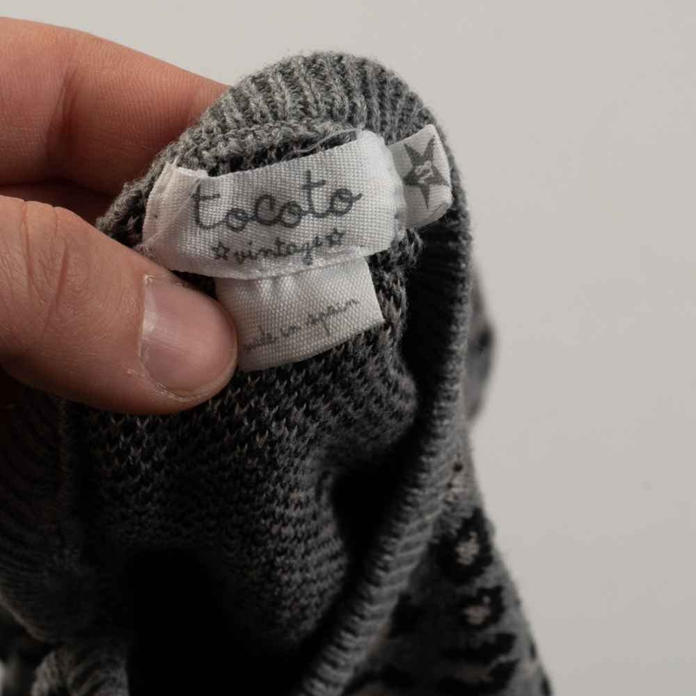 Tocoto vintage baby girl romper/sweater - Picture 4 of 4